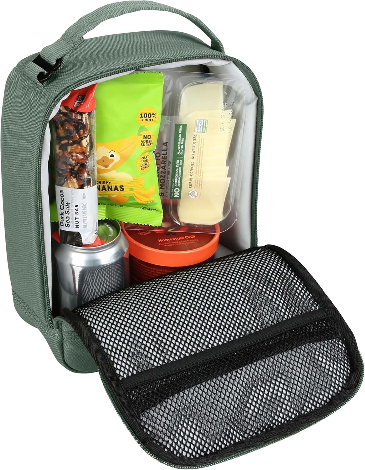 image:imageCarhartt Insulated Lunch Cooler For Men and Women Fully Insulated Lunch Pale for Everyday Use Carhartt BrownGreen Slate