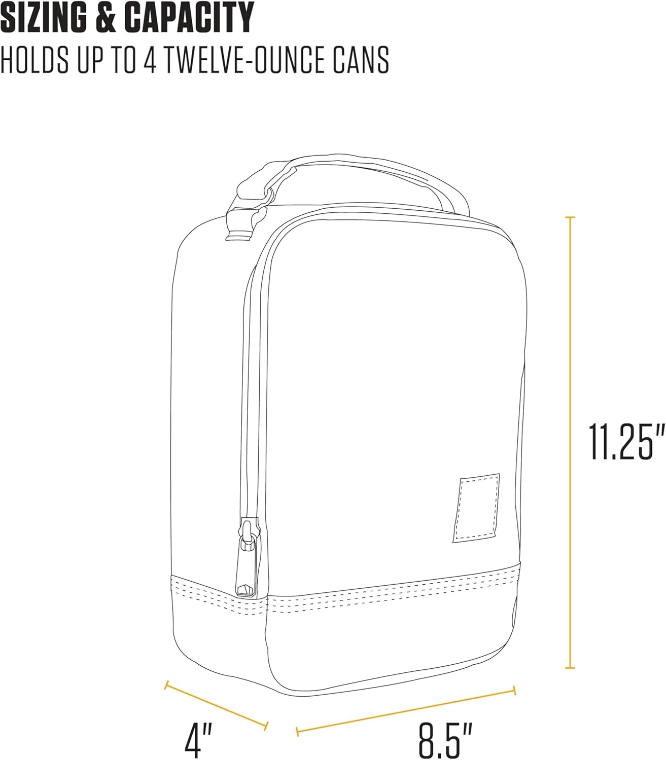 image:imageCarhartt Insulated Lunch Cooler For Men and Women Fully Insulated Lunch Pale for Everyday Use Carhartt BrownGreen Slate