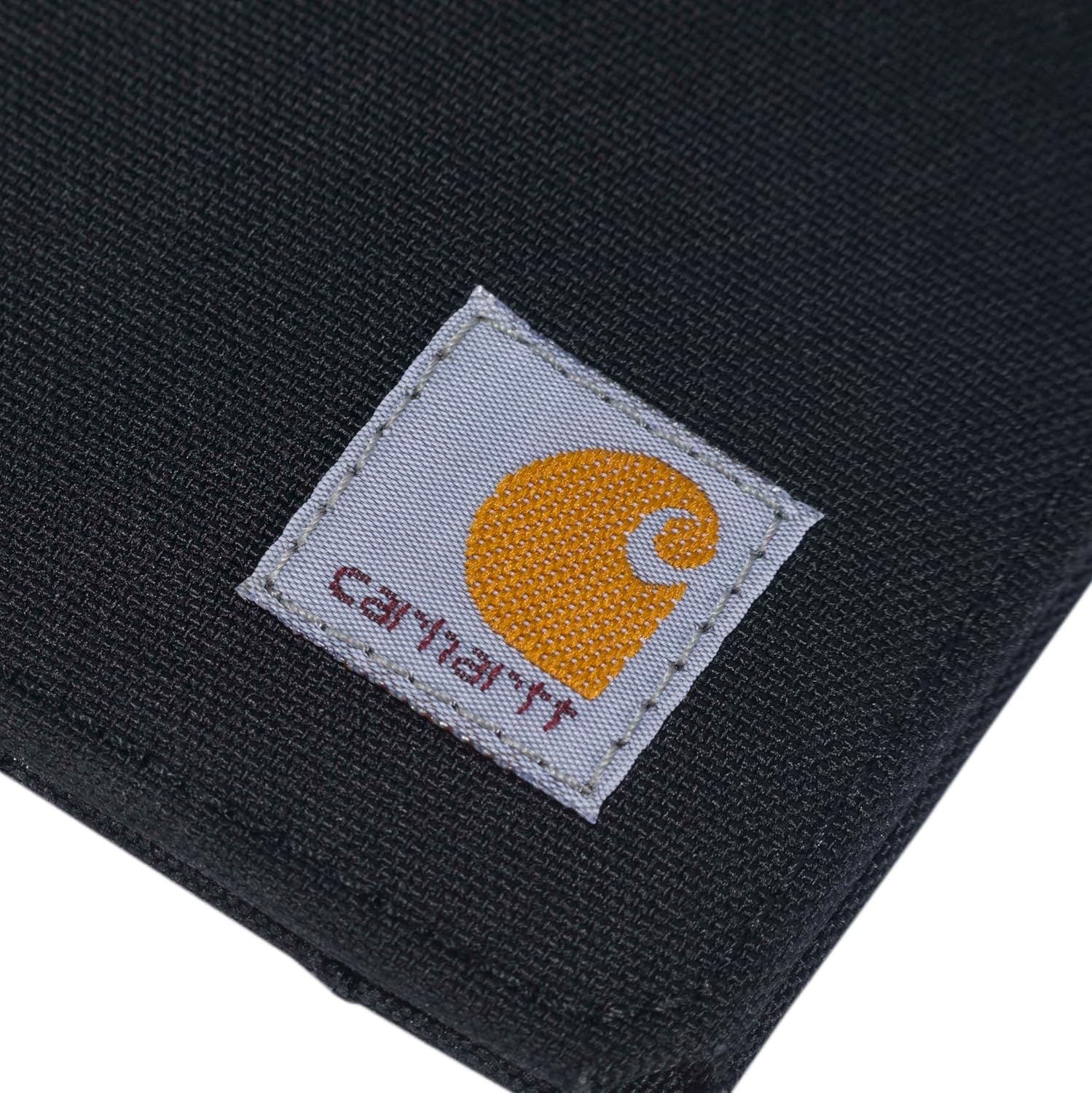 image:imageCarhartt Mens 700D Nylon Duck Wallets RFIDBlocking WTrifold and Front Pocket OptionsBlack Front Pocket
