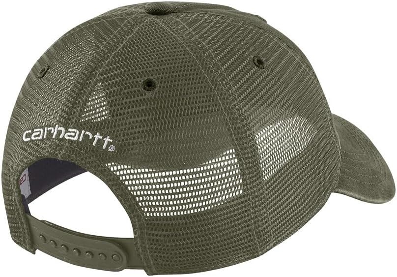 image:imageCarhartt Mens Buffalo Sandstone Meshback CapBasil