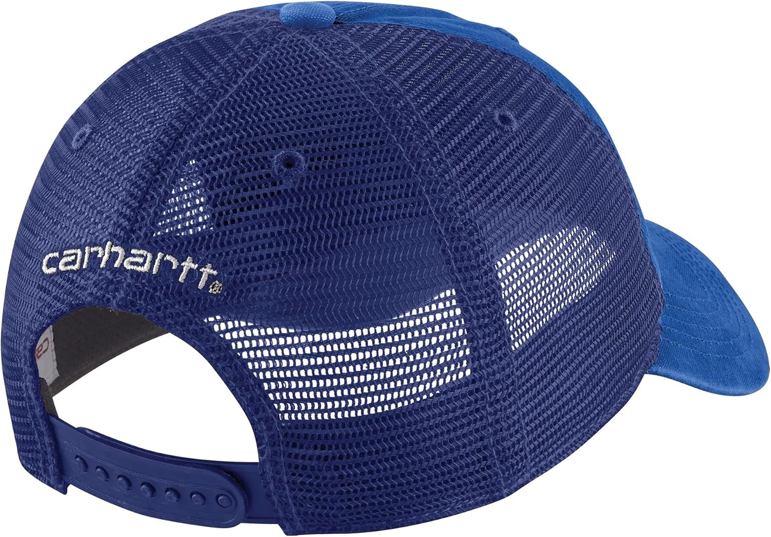image:imageCarhartt Mens Buffalo Sandstone Meshback CapGlass Blue