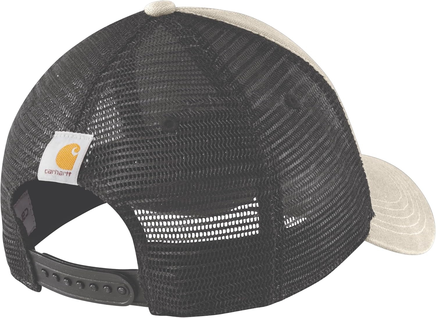 image:imageCarhartt Mens Canvas MeshBack Logo Graphic CapChalk