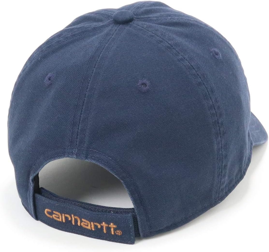 image:imageCarhartt Mens Cotton Canvas CapNavy Canvas