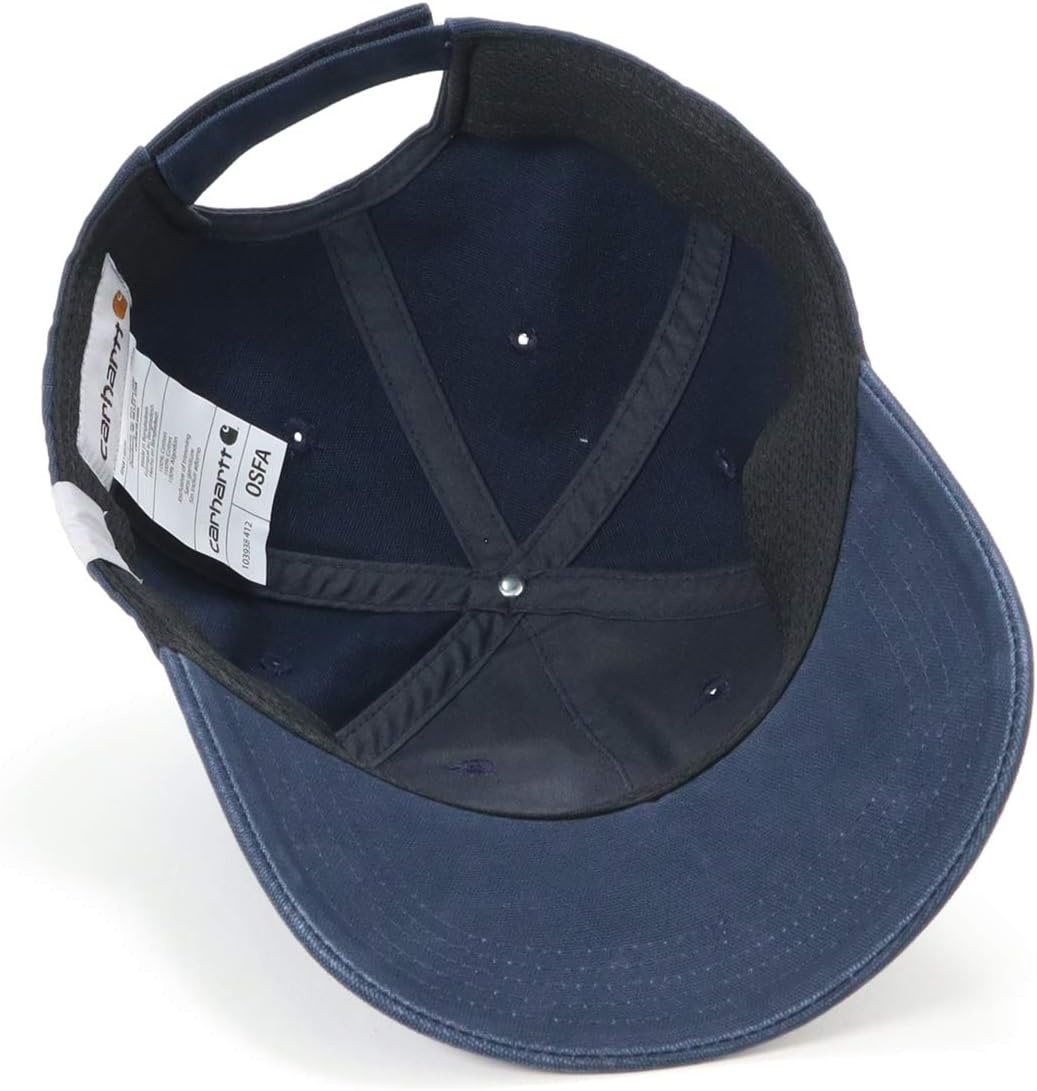 image:imageCarhartt Mens Cotton Canvas CapNavy Canvas