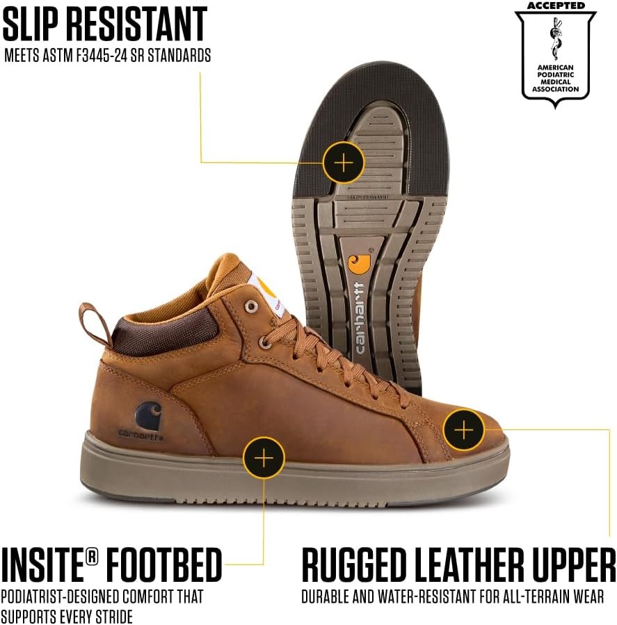 imageCarhartt Mens Detroit Chukka SneakerBrown