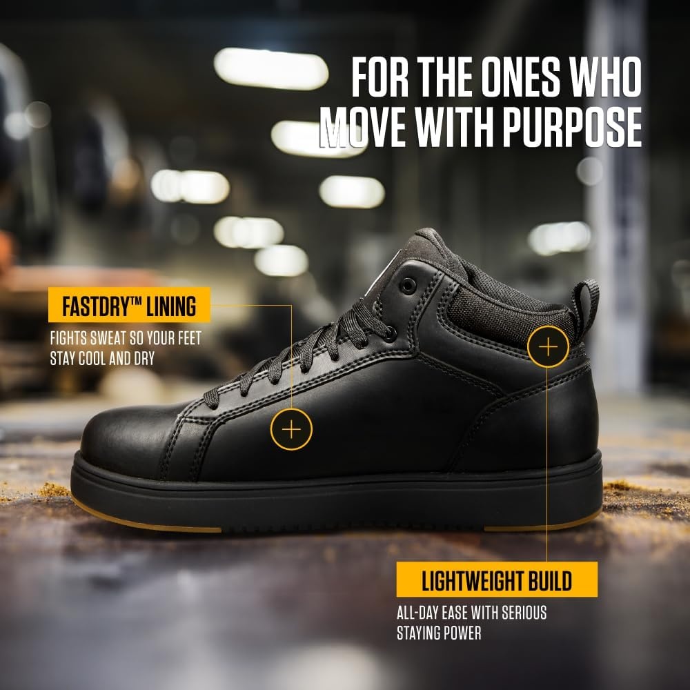 imageCarhartt Mens Detroit Nano Toe Chukka SD SneakersBlack