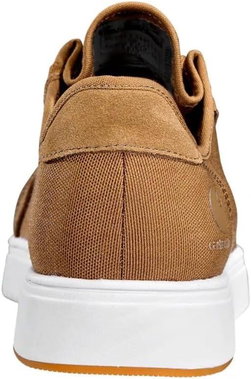 imageCarhartt Mens Detroit SD Nano Toe Canvas Work Sneakers Slip Resistant Outsole Static Dissipative FastDry LiningCoyote