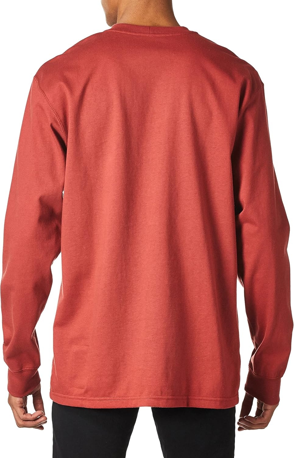 image:imageCarhartt Mens FR Force Dearborn Loose LS TShirtDark Barn Red