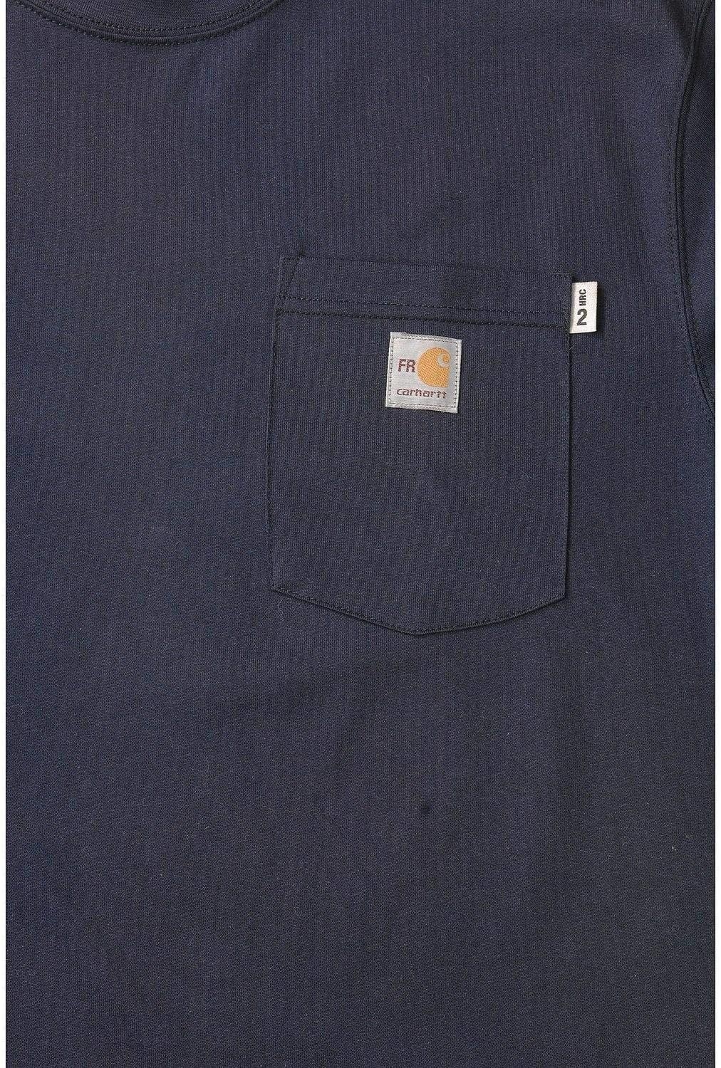 image:imageCarhartt Mens FR Force Dearborn Loose LS TShirtNavy