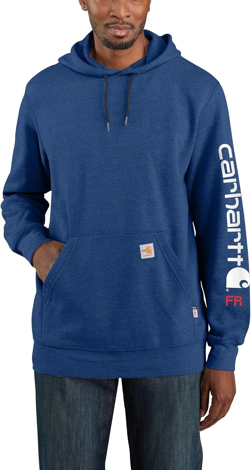 image:imageCarhartt Mens FR Force Marquette Logo SweatshirtLakeshore