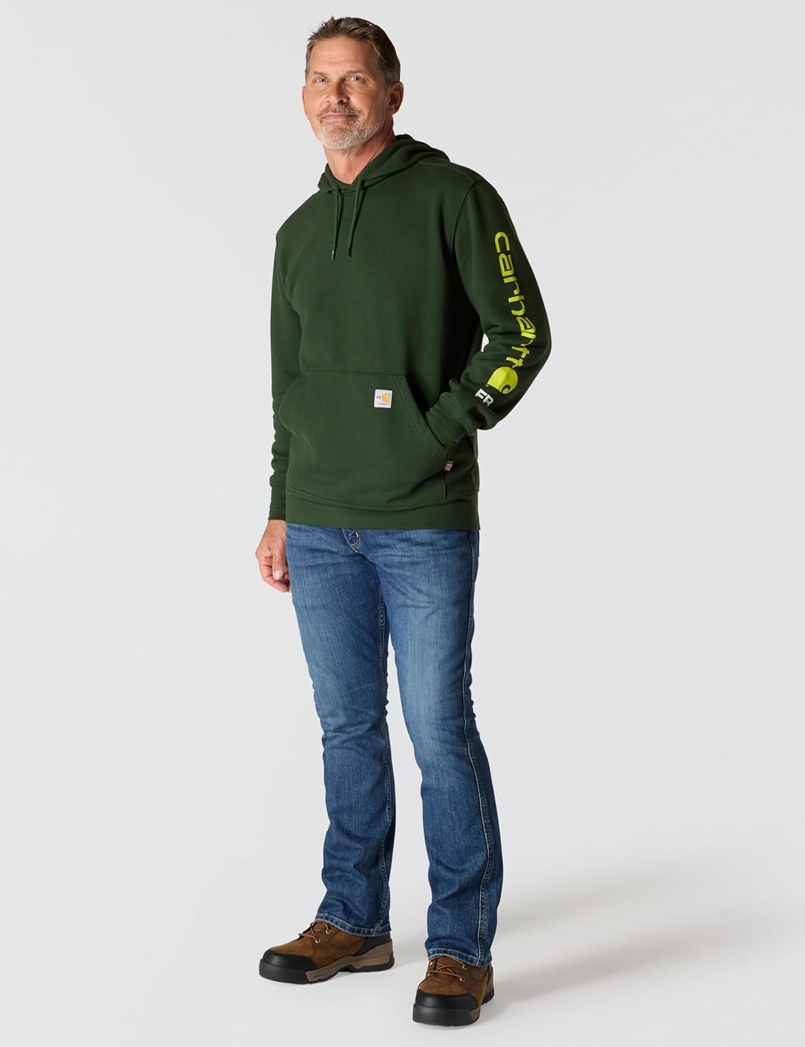 image:imageCarhartt Mens FR Force Marquette Logo SweatshirtMountain View