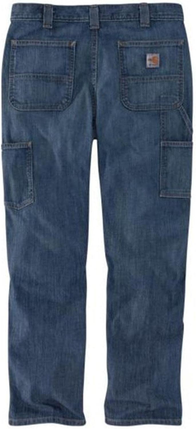 image:imageCarhartt Mens FR Relaxed Straight Force Rugged Flex DungareeBoulder