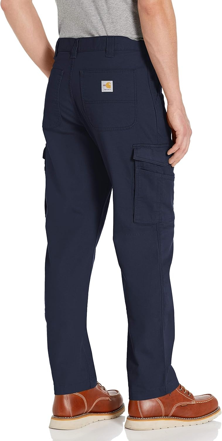 image:imageCarhartt Mens FR Relaxed Straight Rigby Cargo PantNavy