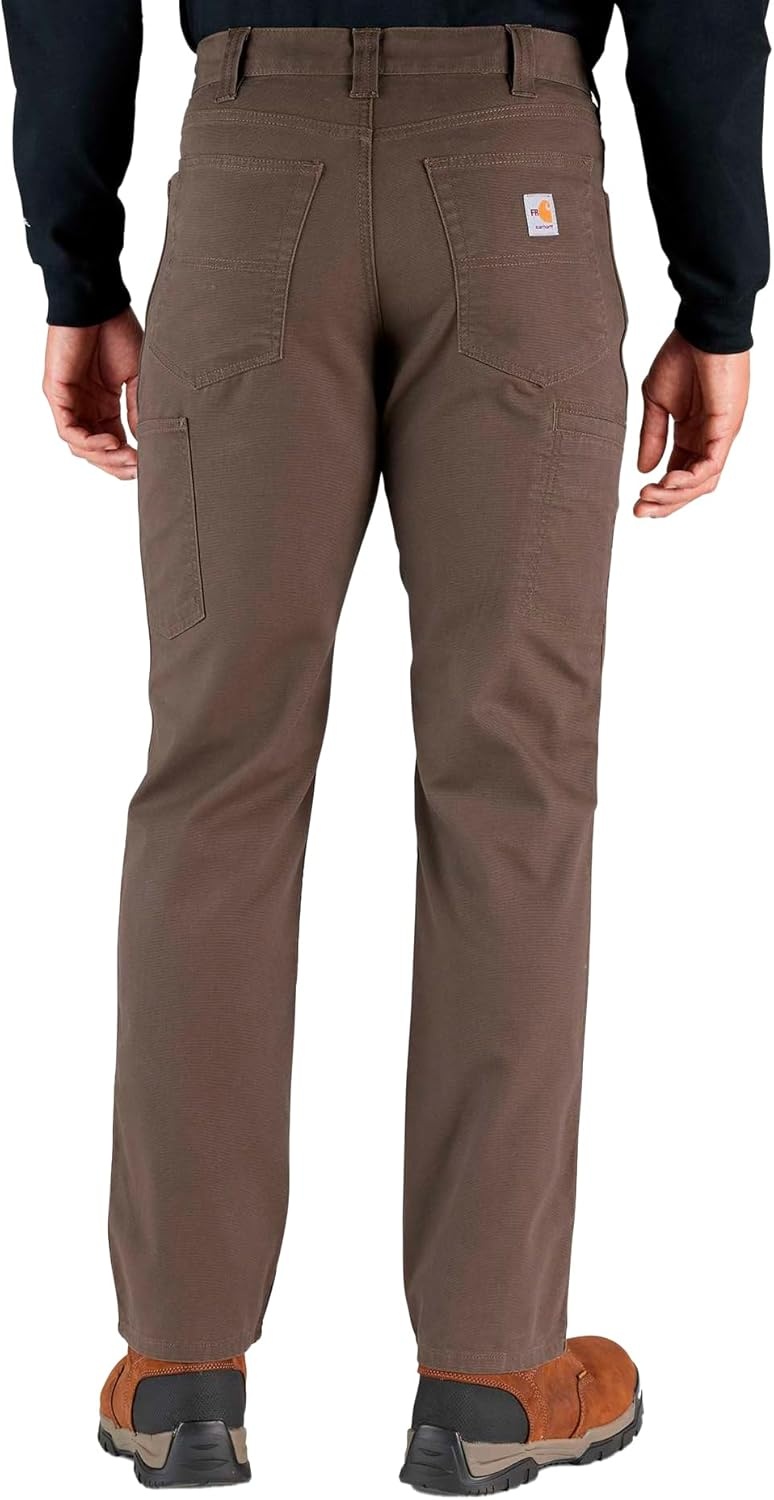 image:imageCarhartt Mens FR Relaxed Straight Rigby PantDark Coffee