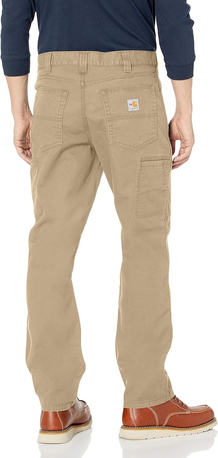 image:imageCarhartt Mens FR Relaxed Straight Rigby PantDark Khaki