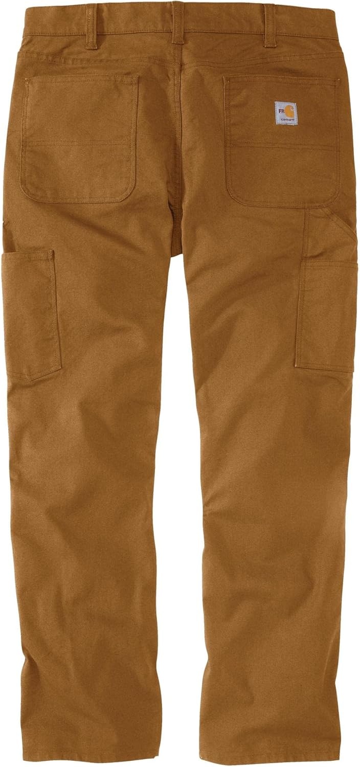 image:imageCarhartt Mens FR Relaxed Straight Rugged Flex Duck DungareeCarhartt Brown
