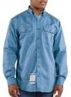 image:imageCarhartt Mens FR Twill LS ShirtLight Blue