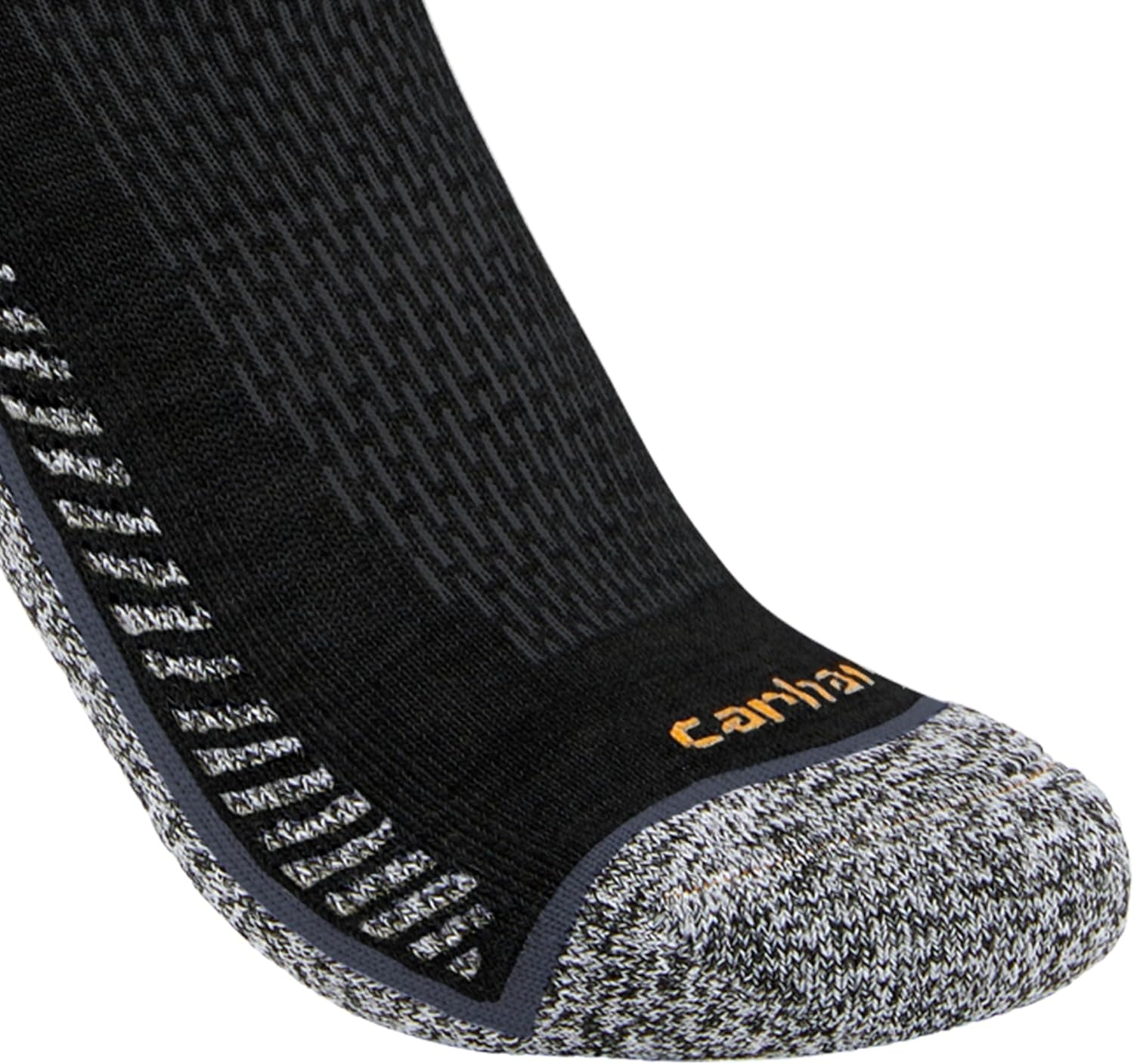 image:imageCarhartt Mens Force Midweight Crew Socks 3PackBlack