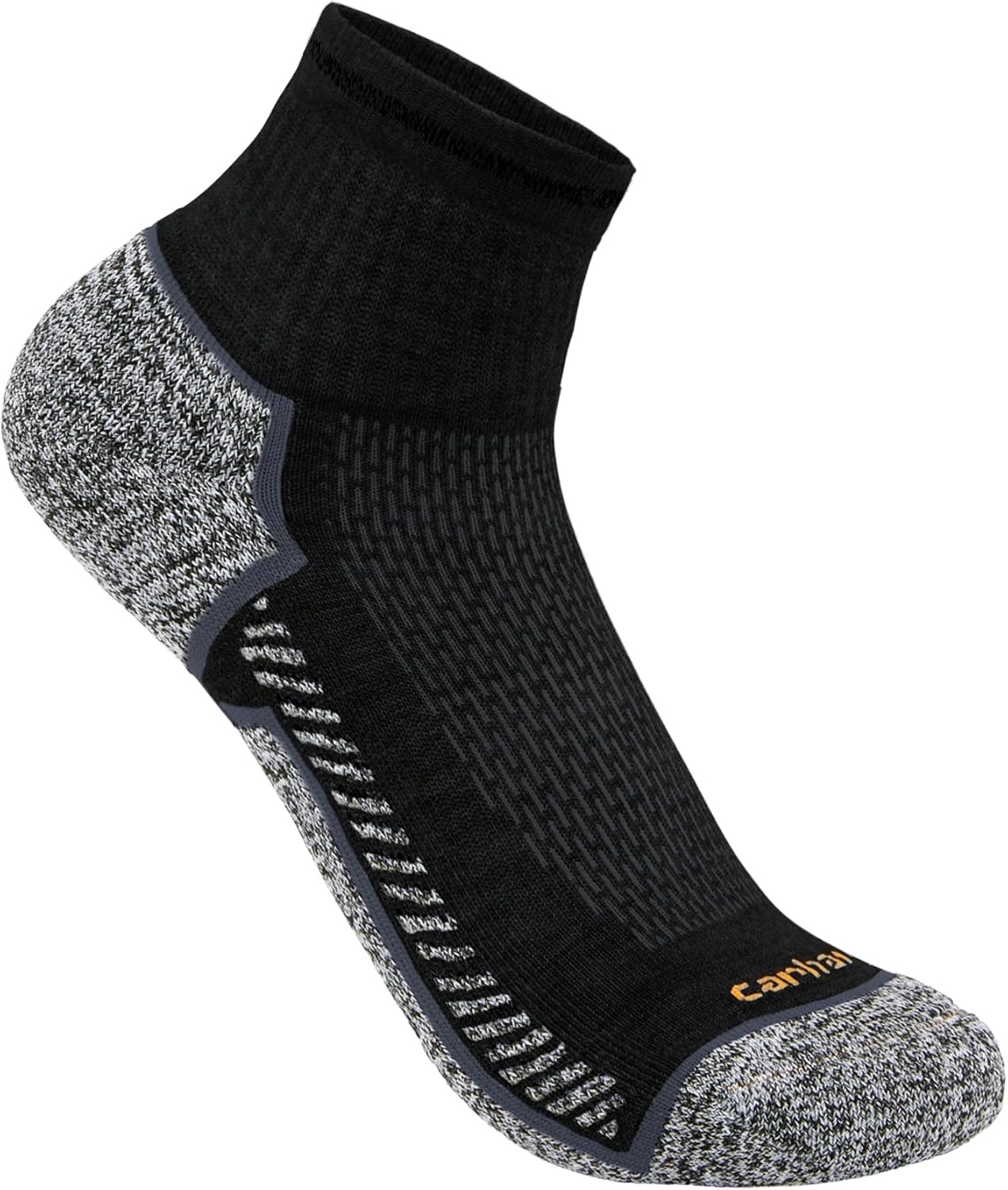image:imageCarhartt Mens Force Midweight Crew Socks 3PackBlack