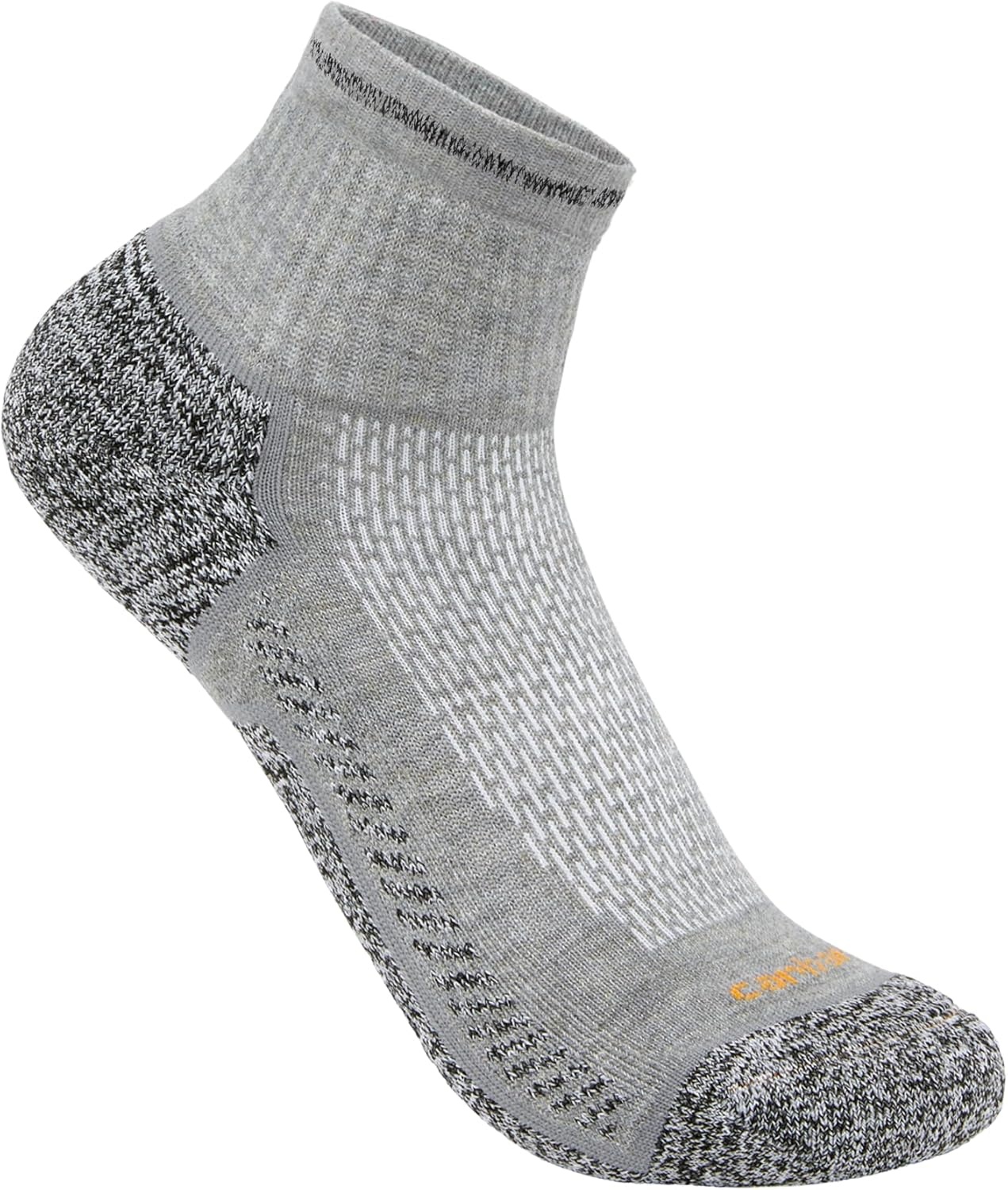 image:imageCarhartt Mens Force Midweight Crew Socks 3PackCharcoal