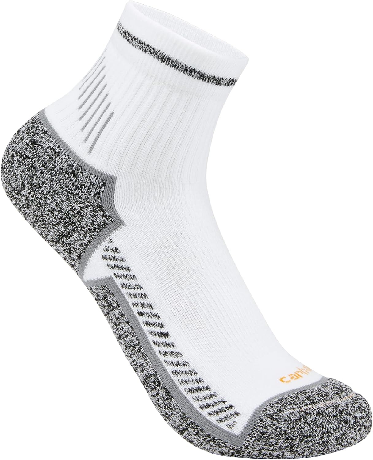 image:imageCarhartt Mens Force Midweight Crew Socks 3PackWhite