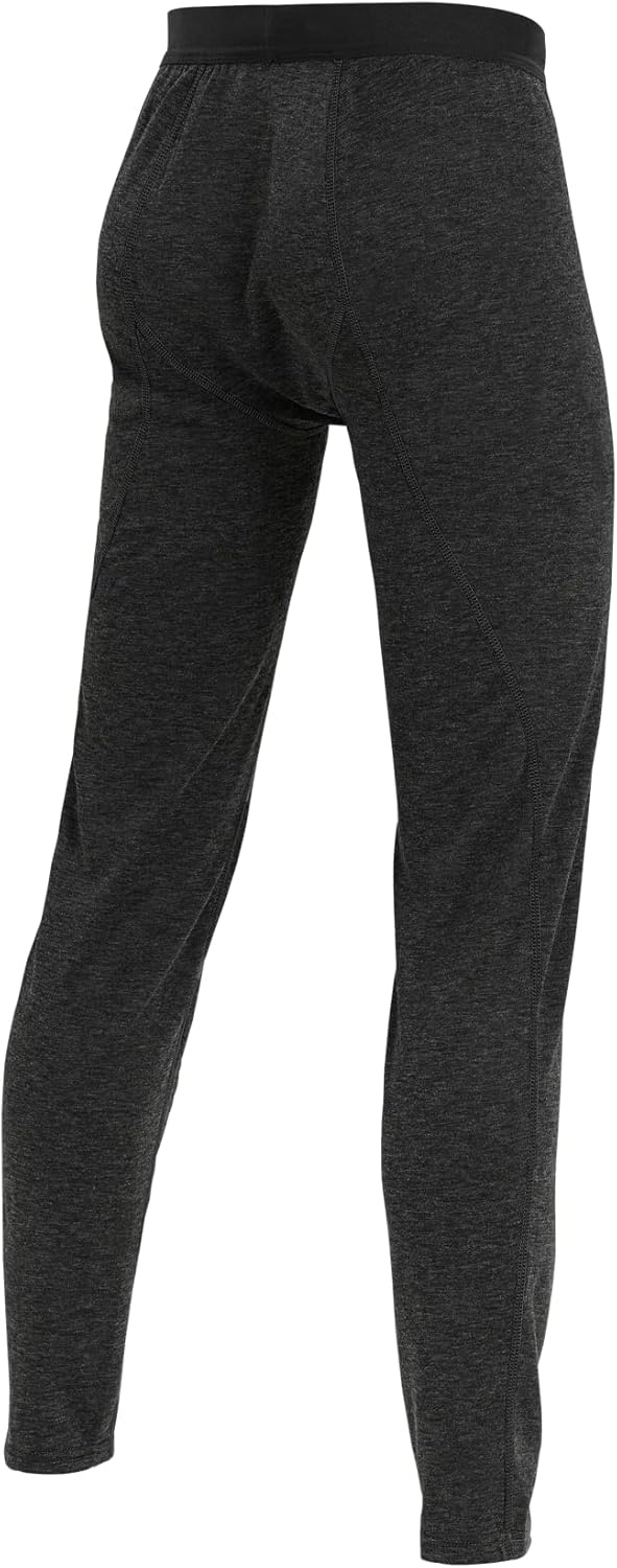 imageCarhartt Mens Force Midweight SyntheticMerino Wool Blend Base Layer PantBlack Heather