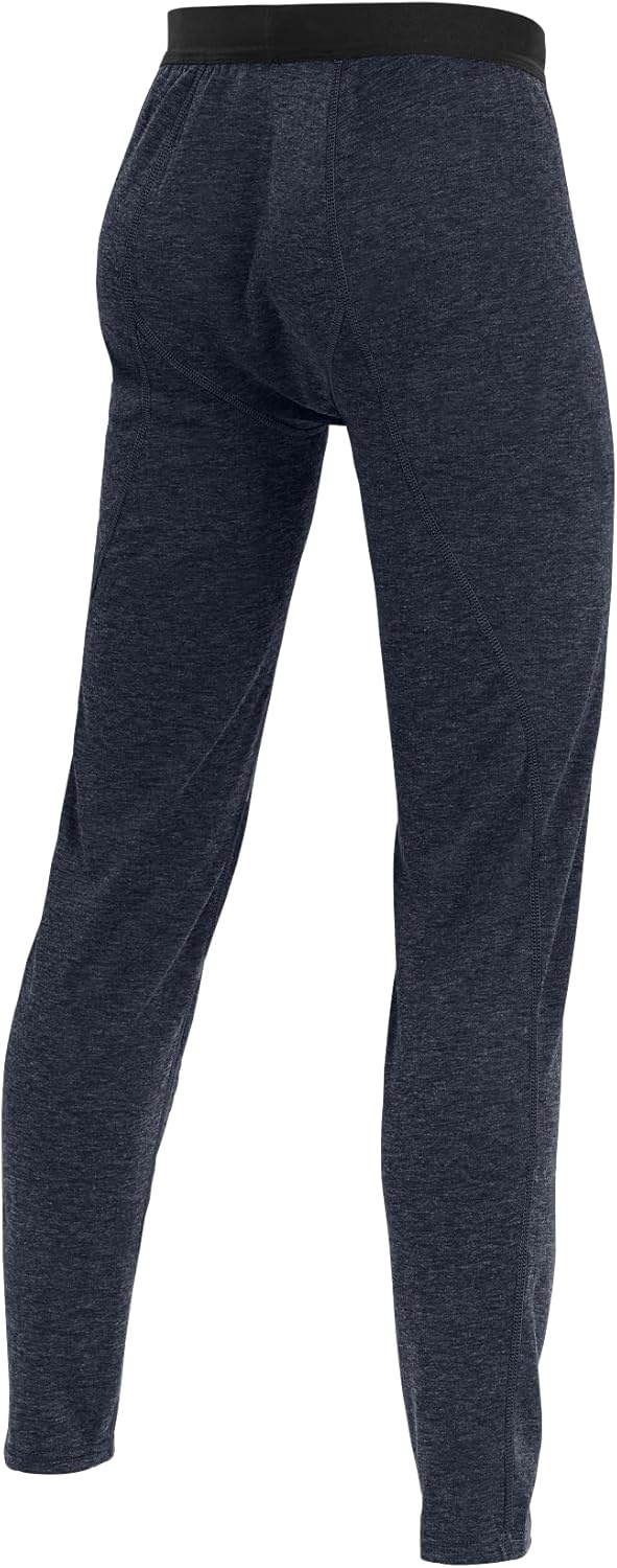 imageCarhartt Mens Force Midweight SyntheticMerino Wool Blend Base Layer PantNavy Heather