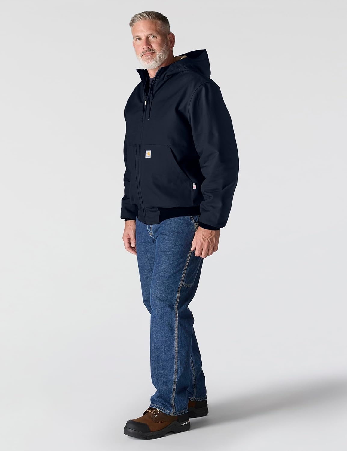 image:imageCarhartt Mens Fr Duck Active JacDark Navy