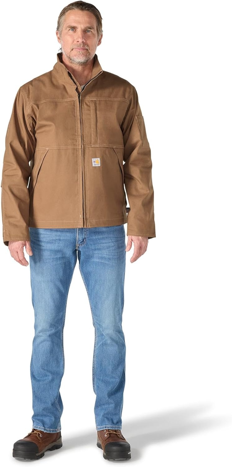 image:imageCarhartt Mens Fr Quick Duck JacketCarhartt Brown