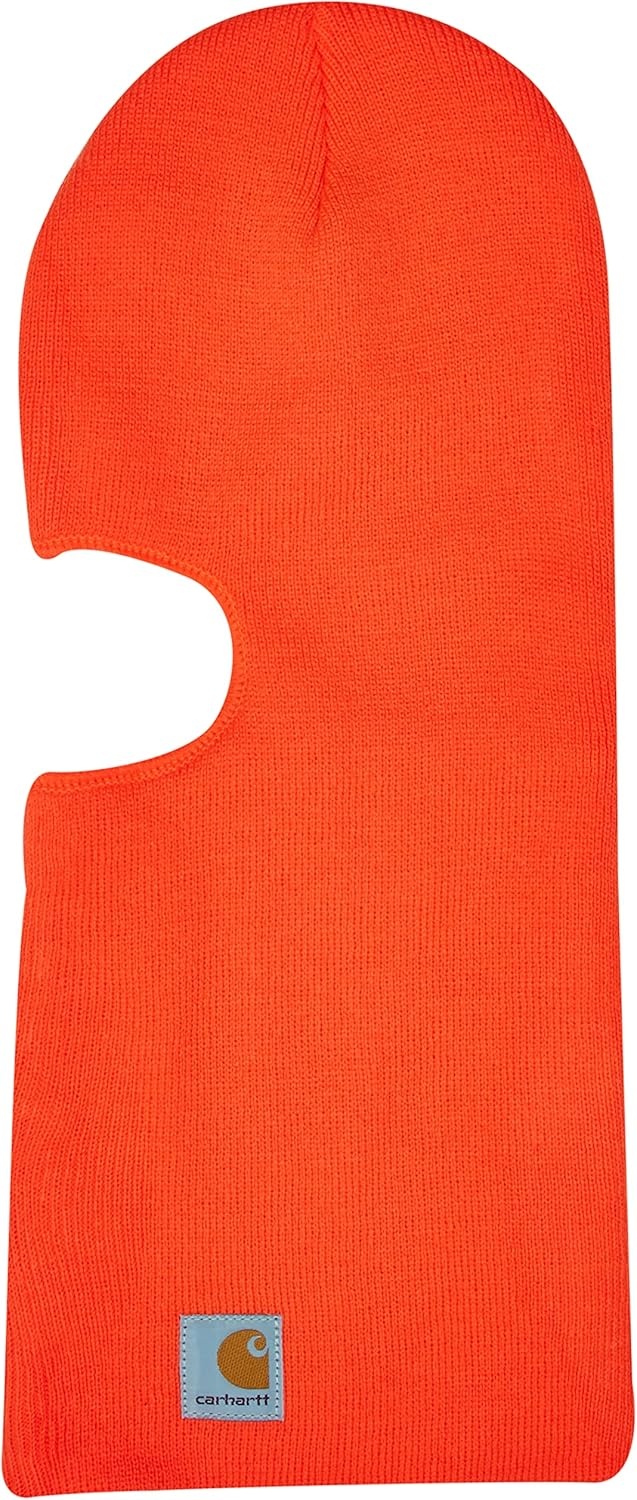 image:imageCarhartt Mens Knit Insulated Face MaskBrite Orange