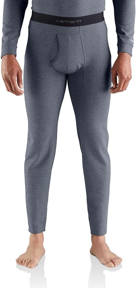 imageCarhartt Mens MBL112 Base Force Heavyweight Base Layer BottomNavy Heather