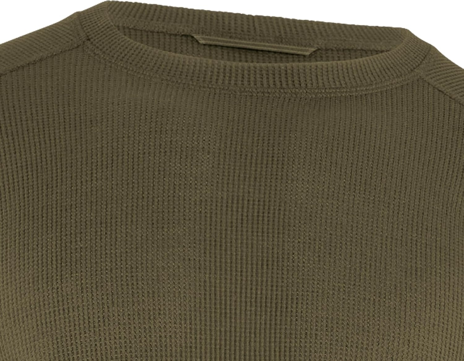 imageCarhartt Mens MBL113 Base Force Midweight Base Layer Classic CrewBurnt Olive