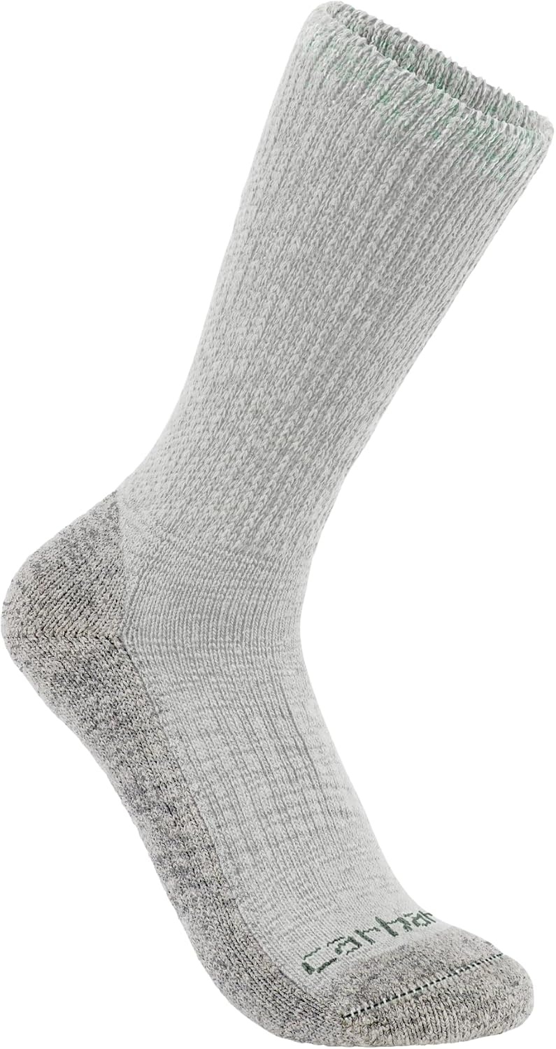 image:imageCarhartt Mens Midweight Cotton Blend Crew Sock 2 PackAssorted 02