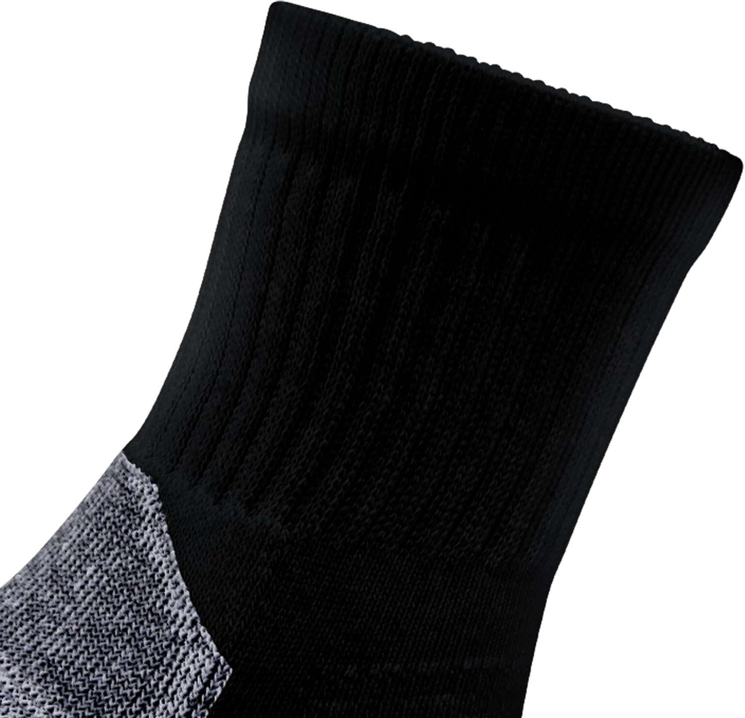 image:imageCarhartt Mens Midweight Cotton Blend Quarter Sock 3 PackBlack