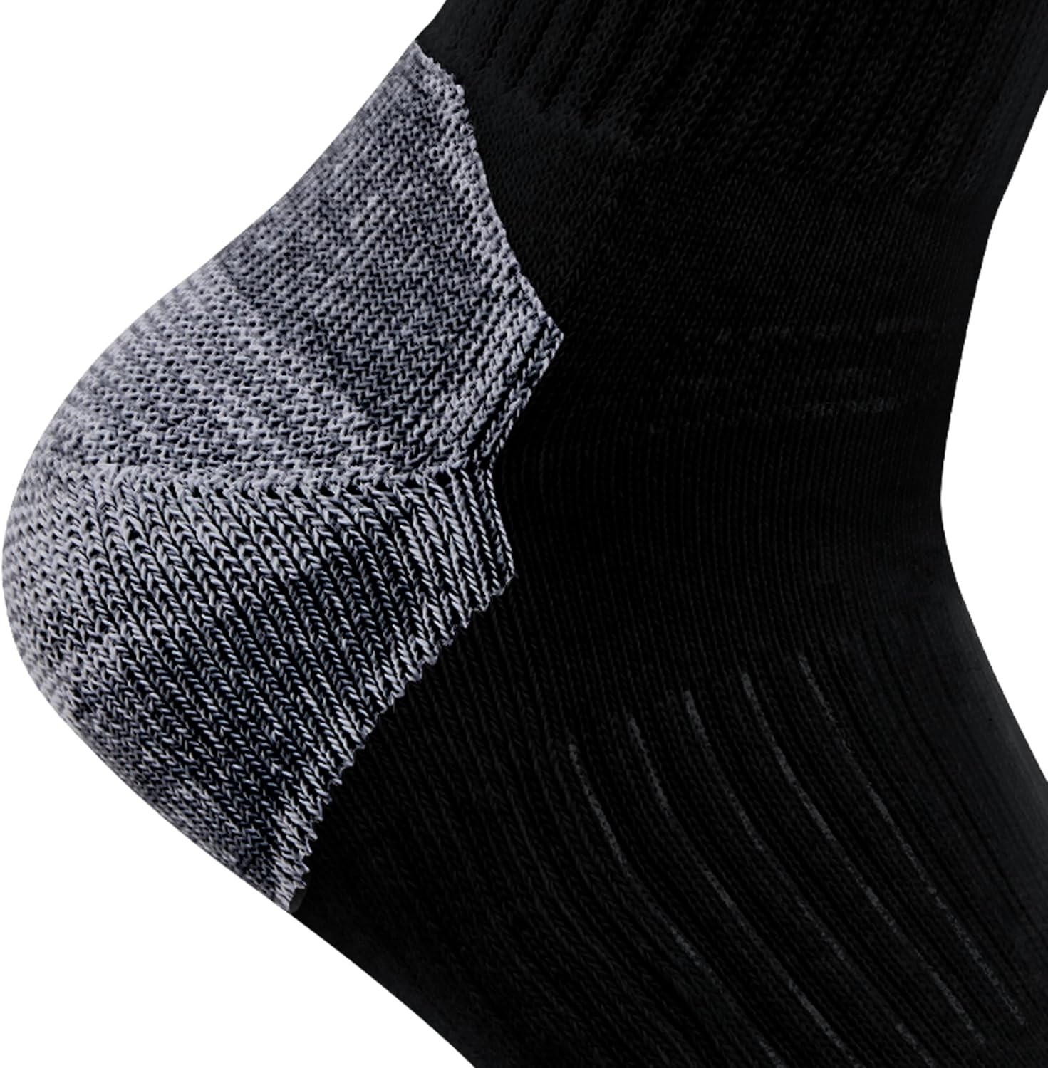 image:imageCarhartt Mens Midweight Cotton Blend Quarter Sock 3 PackBlack