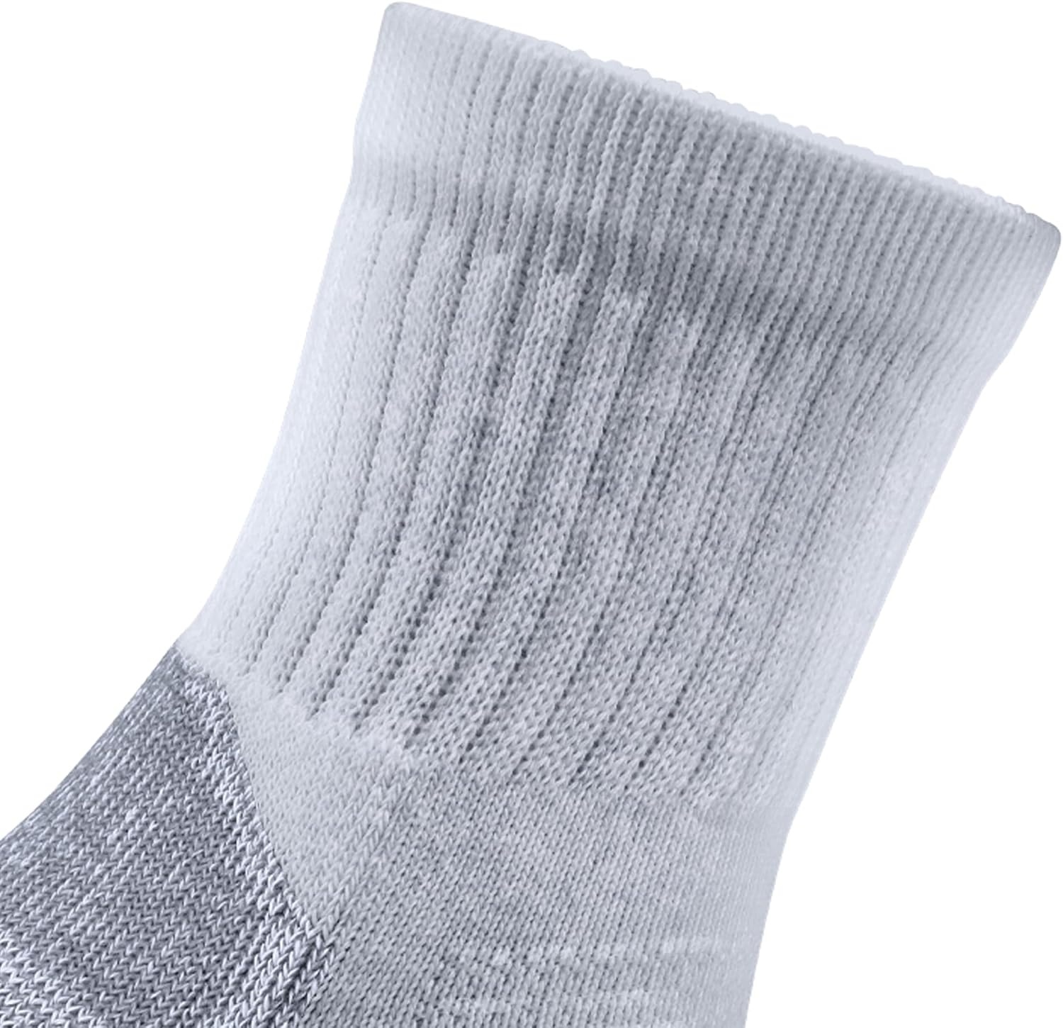 image:imageCarhartt Mens Midweight Cotton Blend Quarter Sock 3 PackGrey
