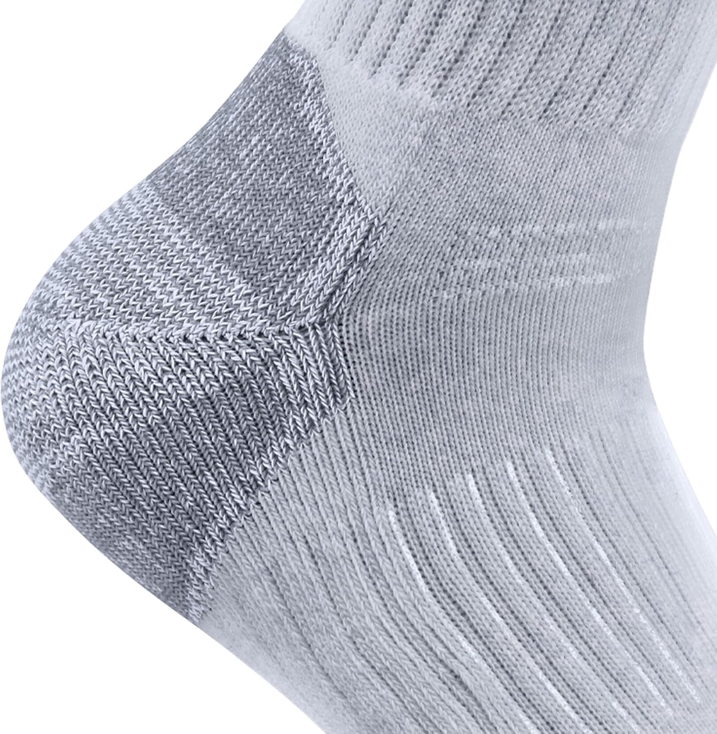 image:imageCarhartt Mens Midweight Cotton Blend Quarter Sock 3 PackGrey