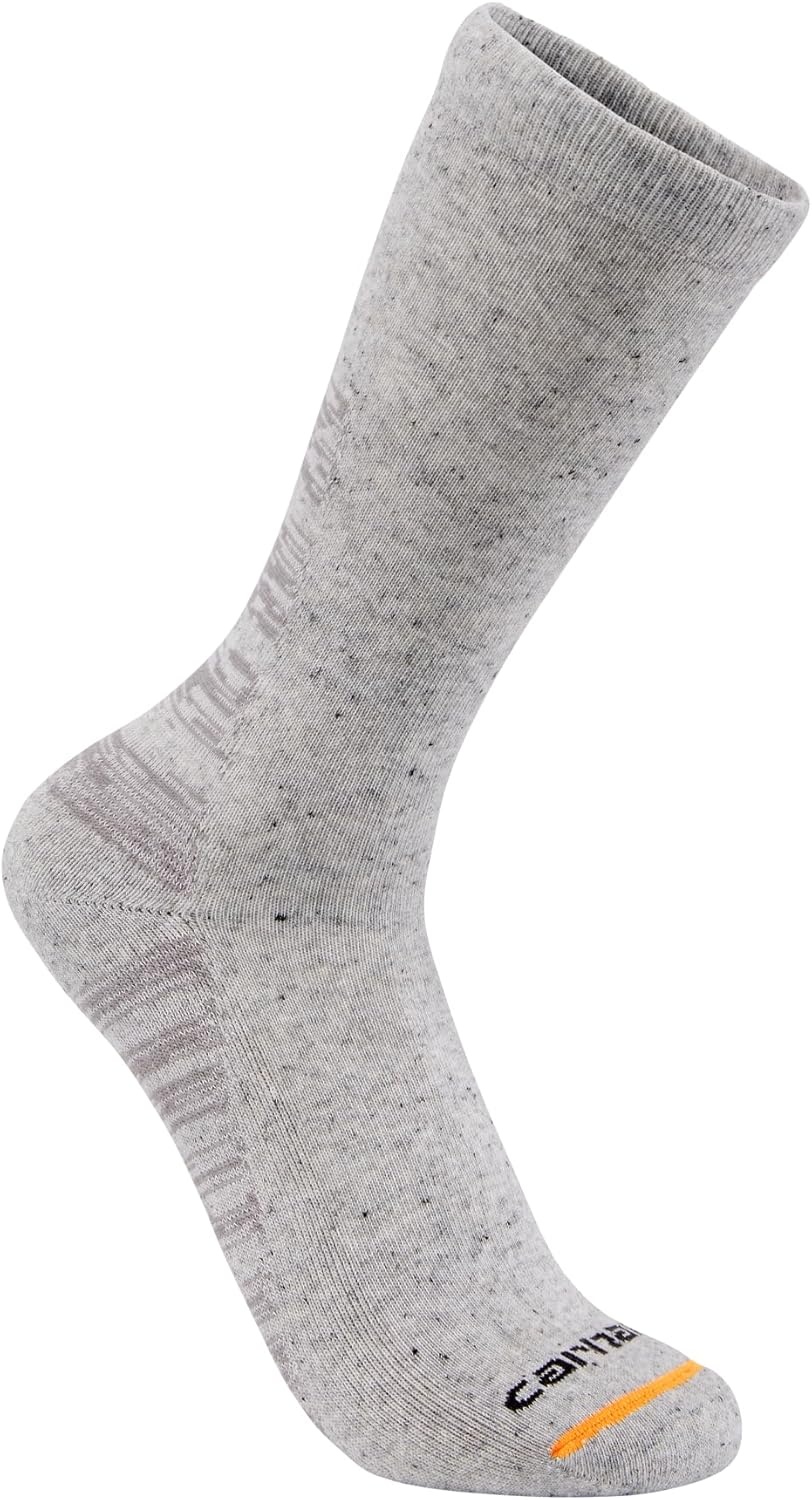 image:imageCarhartt Mens Midweight Syntheticcotton Blend Crew Sock 3 PackAssorted 02