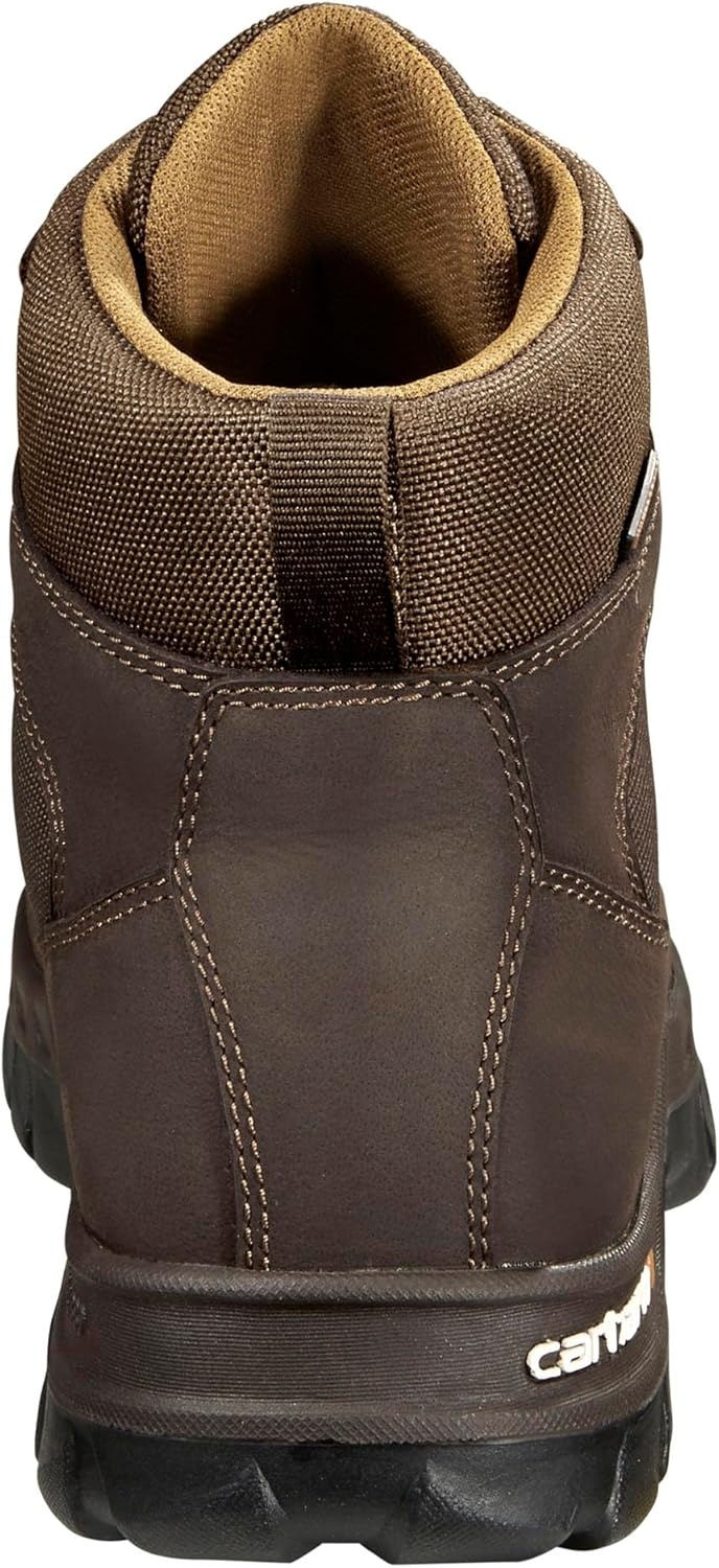 imageCarhartt Mens Rugged FF6213M Flex WP 6 Steel Toe Work BootDark Brown