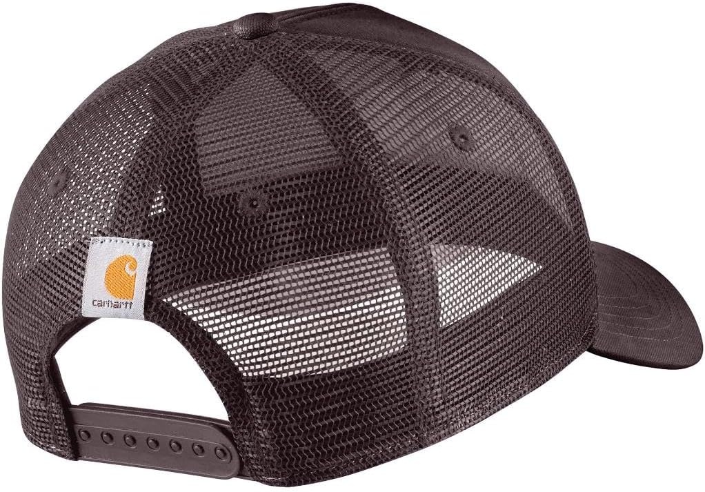 image:imageCarhartt Mens Rugged Flex Twill MeshBack Script Patch CapDark Sepia