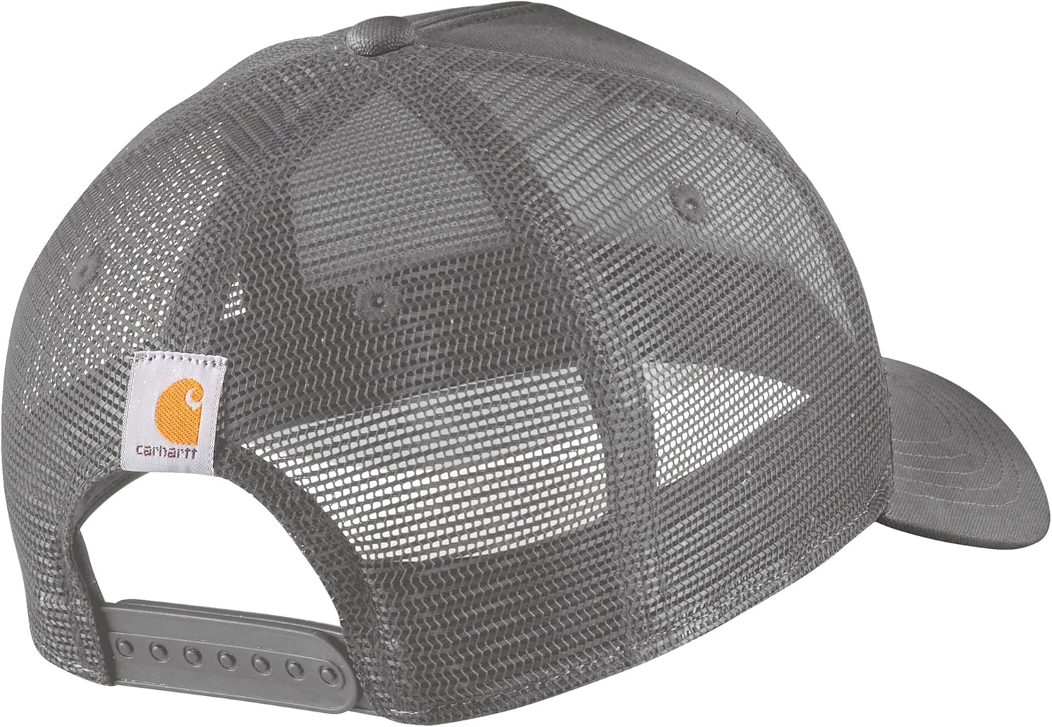 image:imageCarhartt Mens Rugged Flex Twill MeshBack Script Patch CapSteel