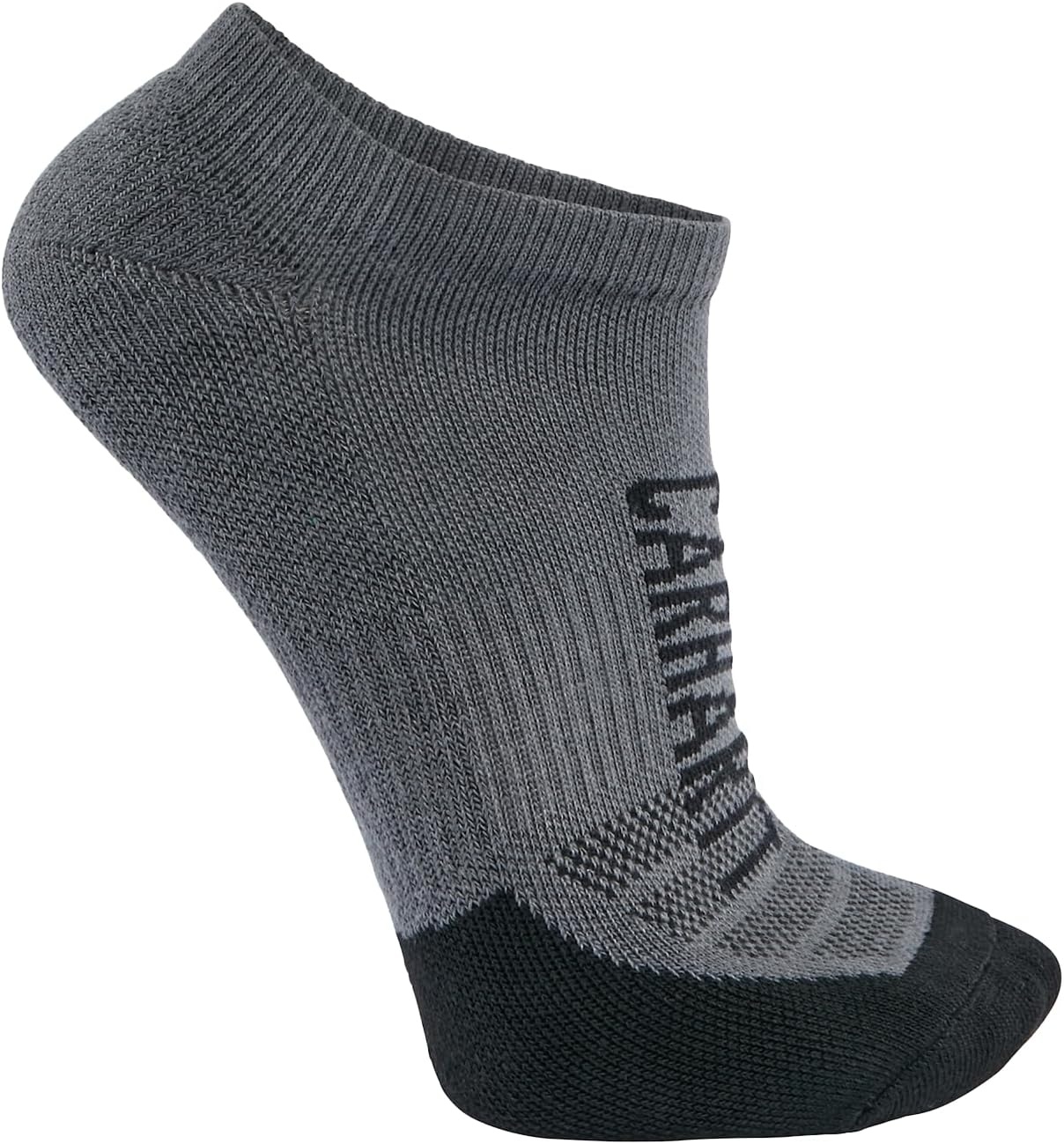 image:imageCarhartt Mens SL9953M Force Midweight Logo LowCut Sock 3PackCarbon Heather