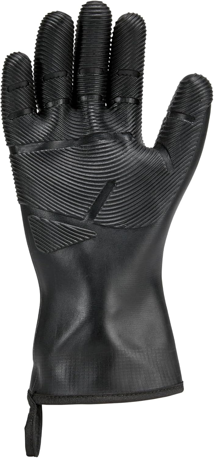 imageCarhartt Mens Silicone Grill Glove Black One Size HeatResistant Waterproof