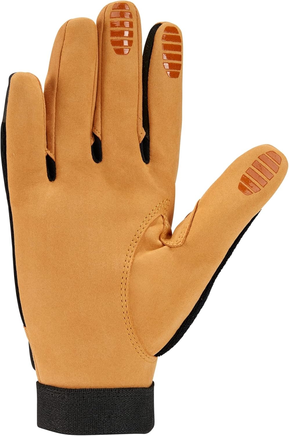 imageCarhartt Mens Synthetic Leather High Dexterity Touch Sensitive Secure Cuff GloveBlack Barley