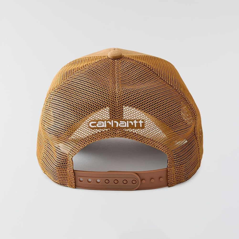 image:imageCarhartt Mens Washed Duck MeshBack CapCarhartt Brown