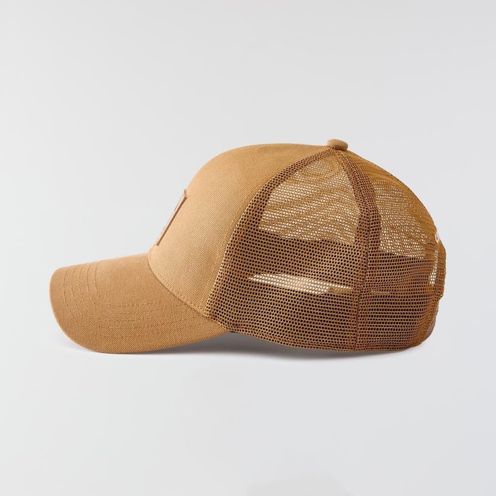image:imageCarhartt Mens Washed Duck MeshBack CapCarhartt Brown