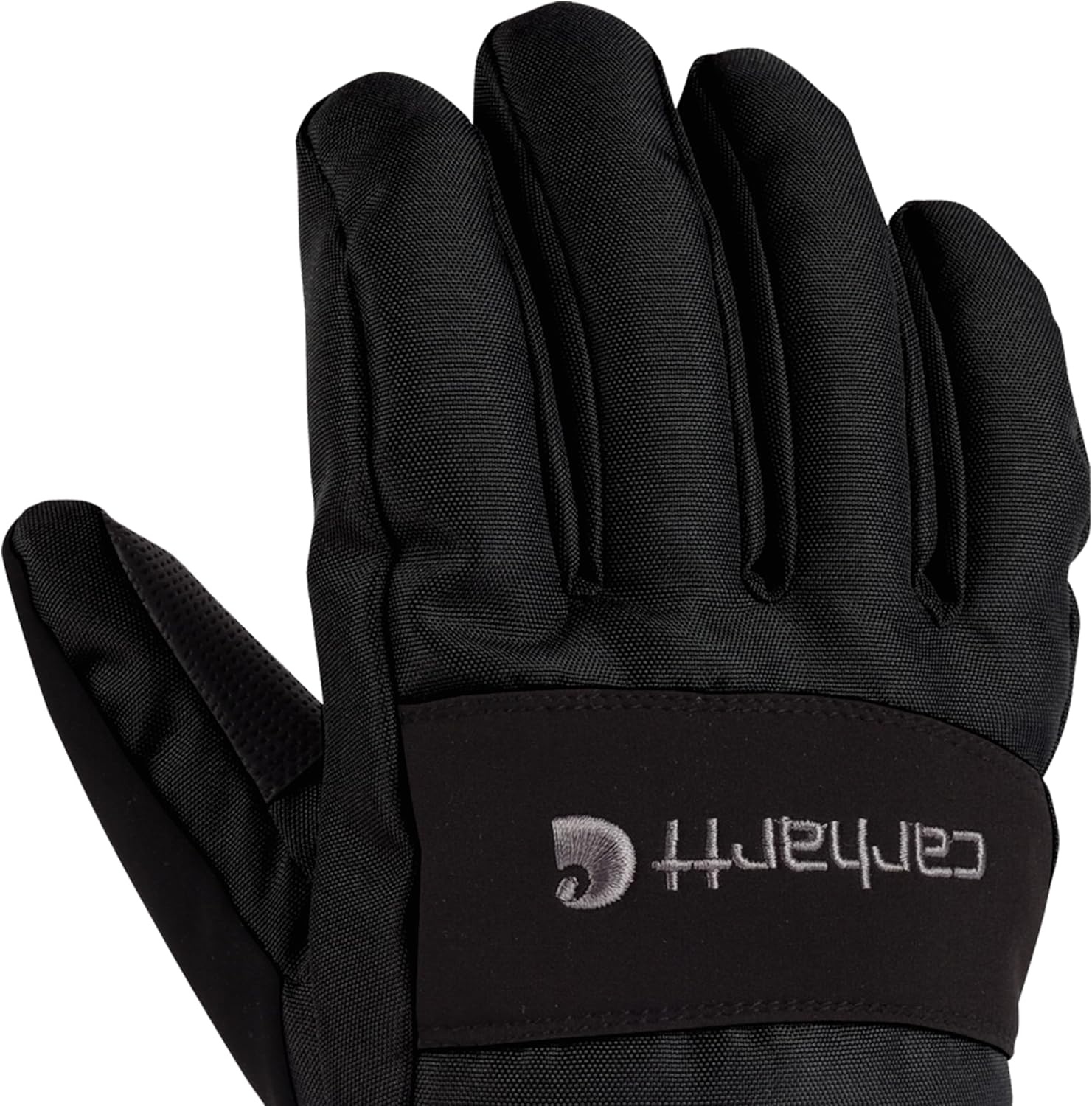 imageCarhartt Mens Waterproof Insulated Knit Cuff GloveBlack