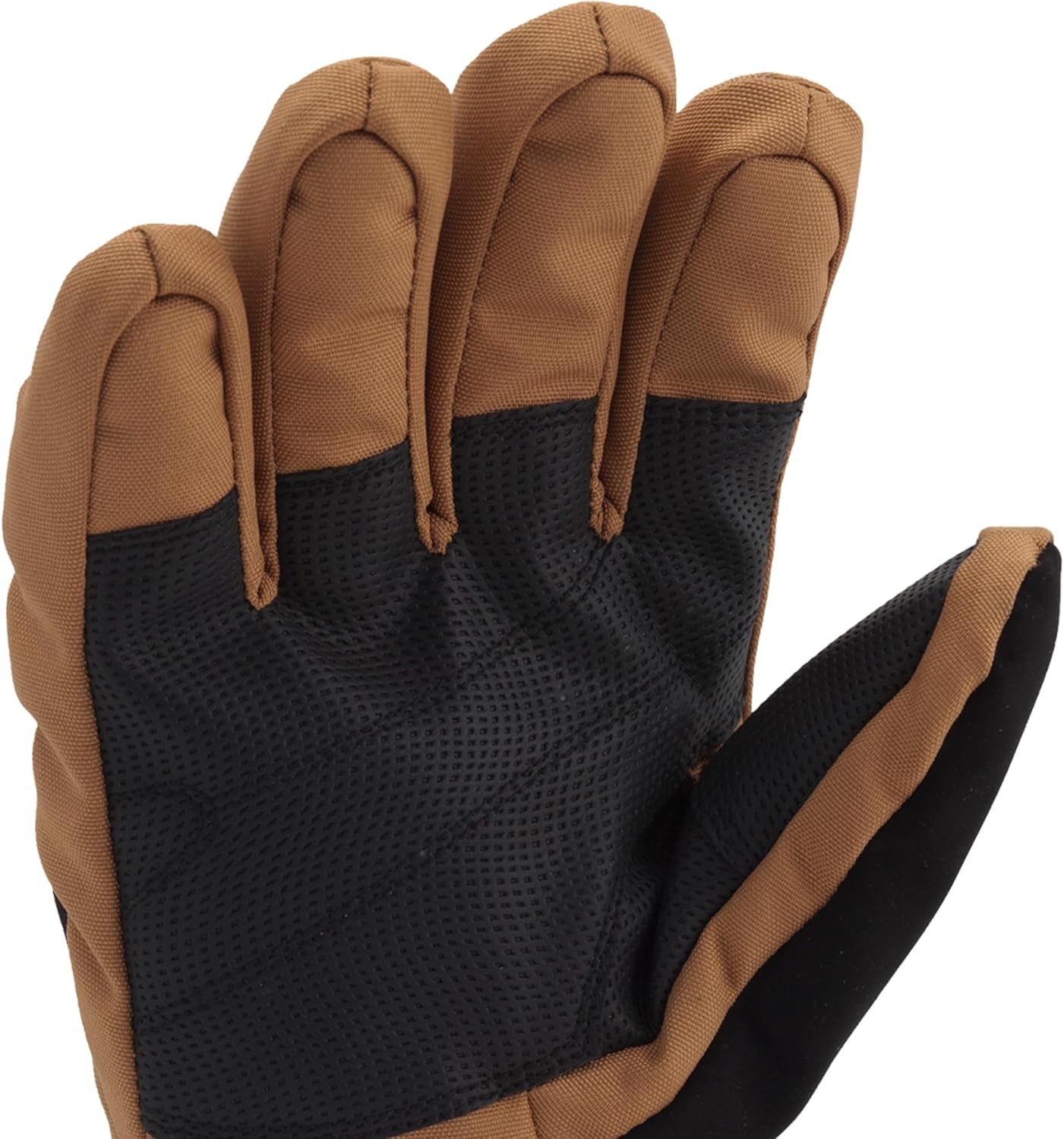 imageCarhartt Mens Waterproof Insulated Knit Cuff GloveBrownBlack