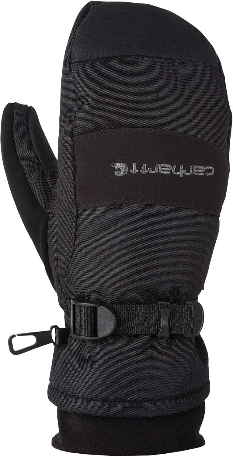 imageCarhartt Mens Waterproof Insulated Knit Cuff MittenBlack