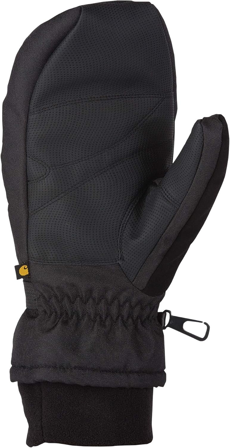 imageCarhartt Mens Waterproof Insulated Knit Cuff MittenBlack